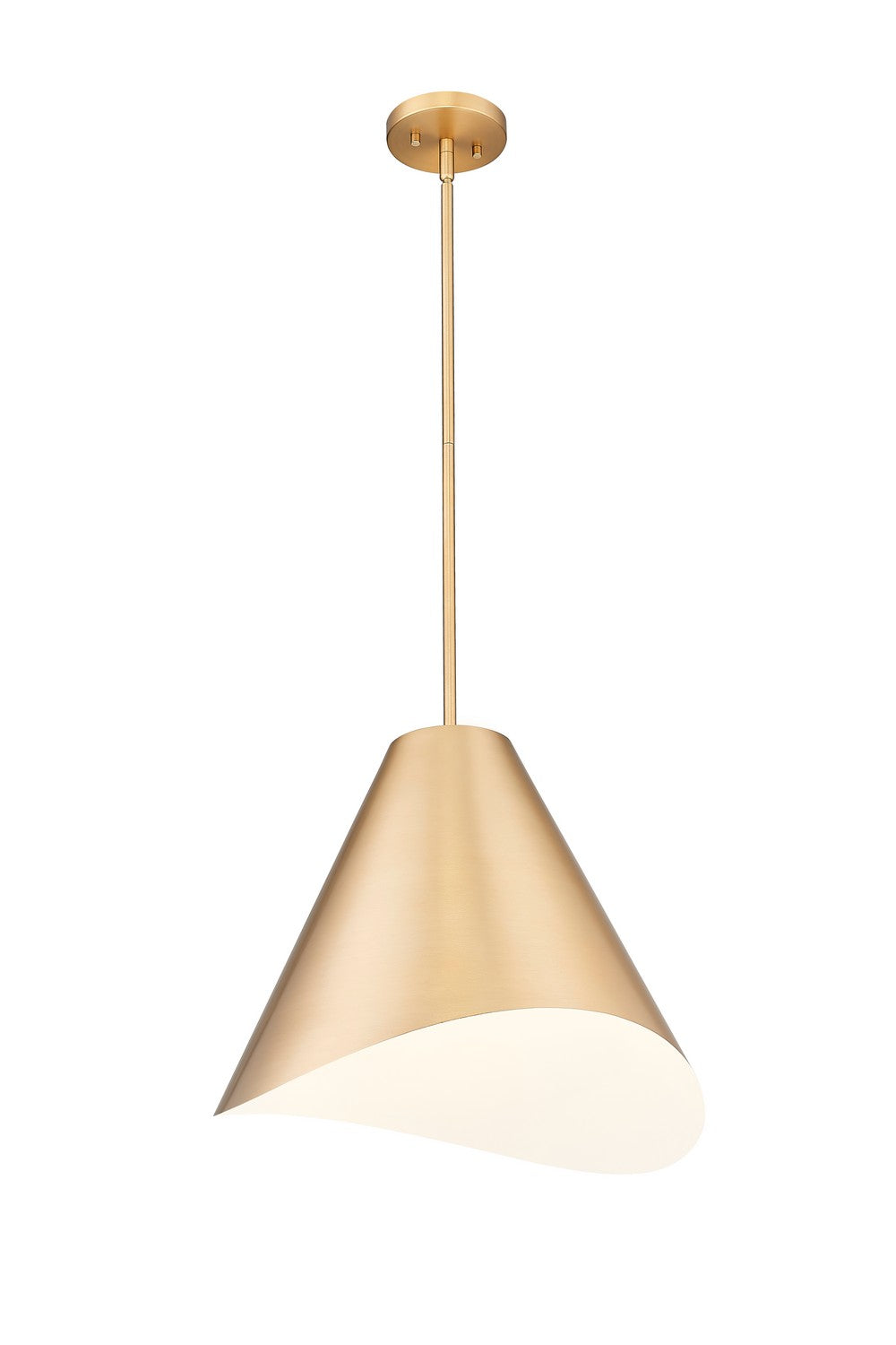 Z-Lite - 1952P18-MGLD - One Light Pendant - Aria - Modern Gold