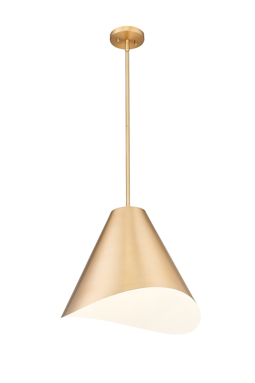 Z-Lite - 1952P18-MGLD - One Light Pendant - Aria - Modern Gold