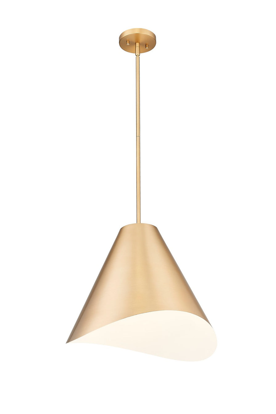 Z-Lite - 1952P18-MGLD - One Light Pendant - Aria - Modern Gold