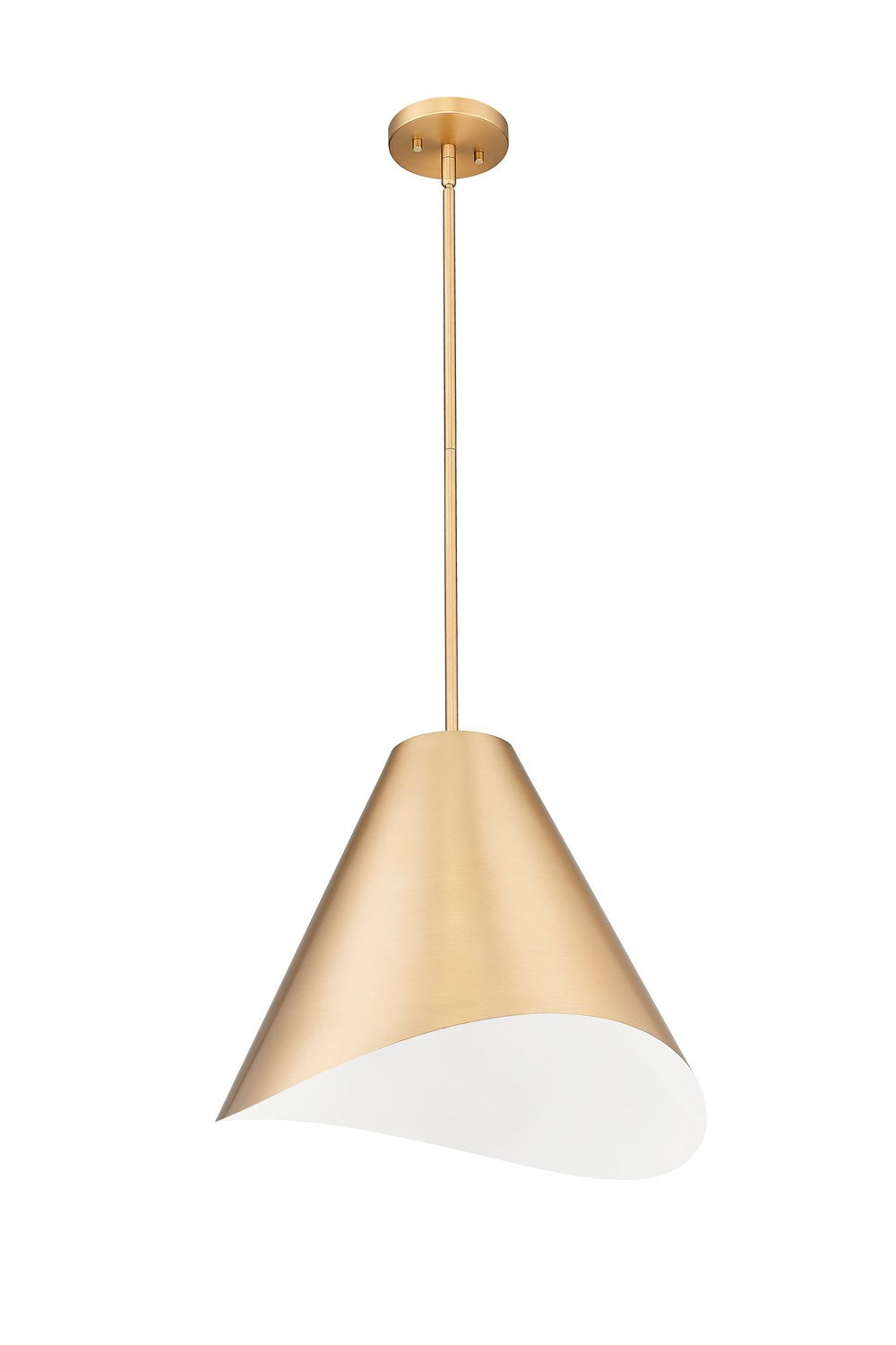 Z-Lite - 1952P18-MGLD - One Light Pendant - Aria - Modern Gold