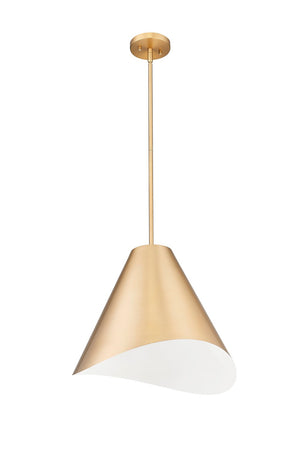 Z-Lite - 1952P18-MGLD - One Light Pendant - Aria - Modern Gold