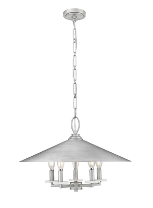Z-Lite - 1953-22SPT - Five Light Pendant - Rialto - Signature Pewter