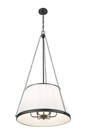 Z-Lite - 1954P24-MB - Six Light Pendant - Madeline - Matte Black