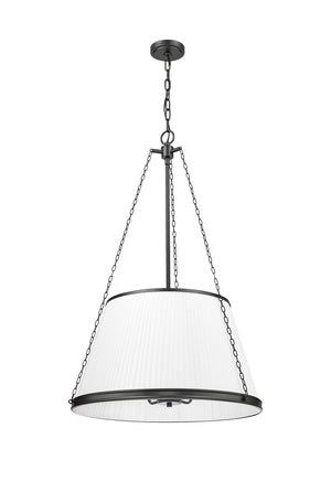 Z-Lite - 1954P24-MB - Six Light Pendant - Madeline - Matte Black