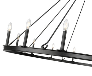 Z-Lite - 482R-16MB - 16 Light Chandelier - Barclay - Matte Black