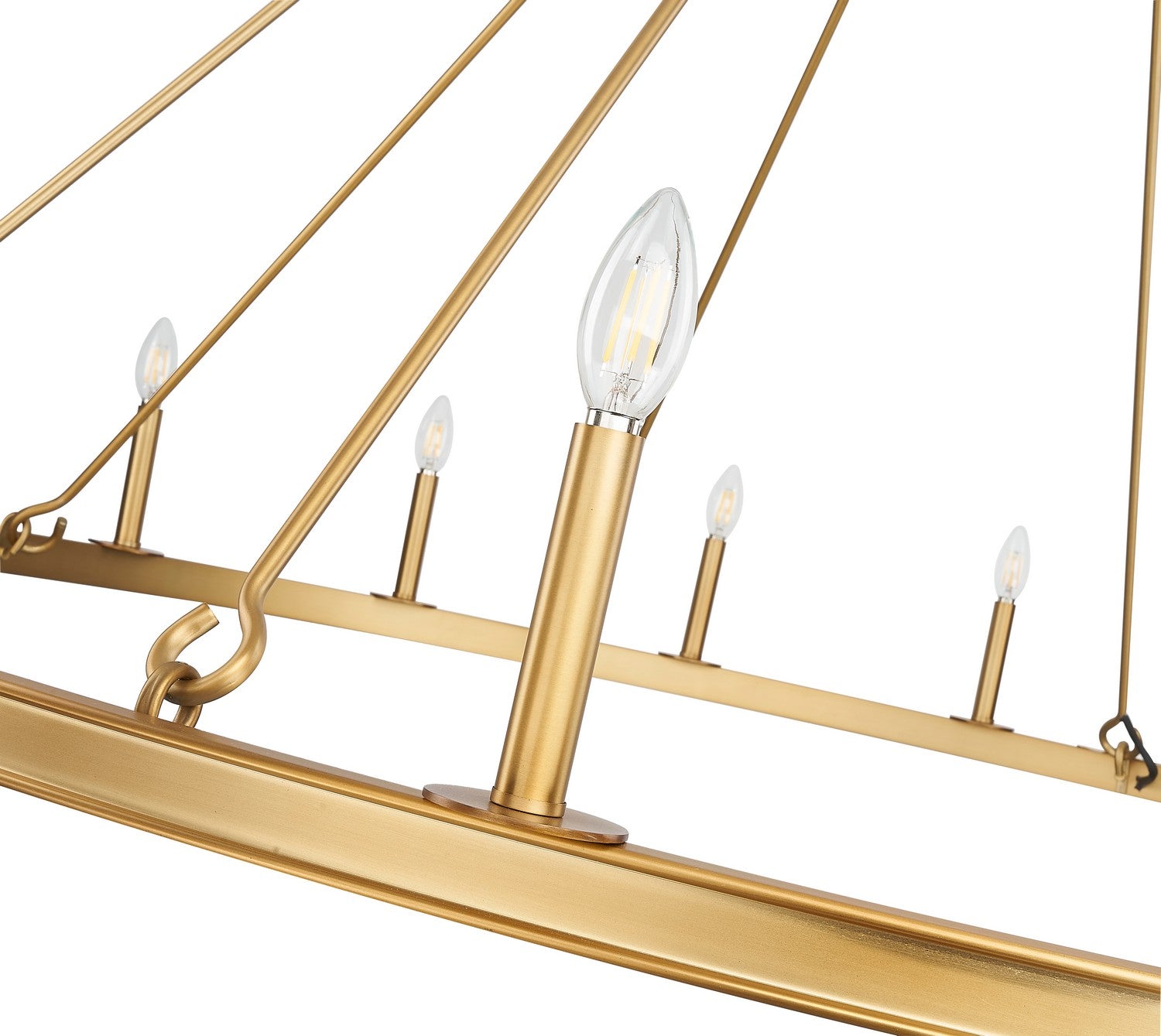 Z-Lite - 482R-16RB - 16 Light Chandelier - Barclay - Rubbed Brass