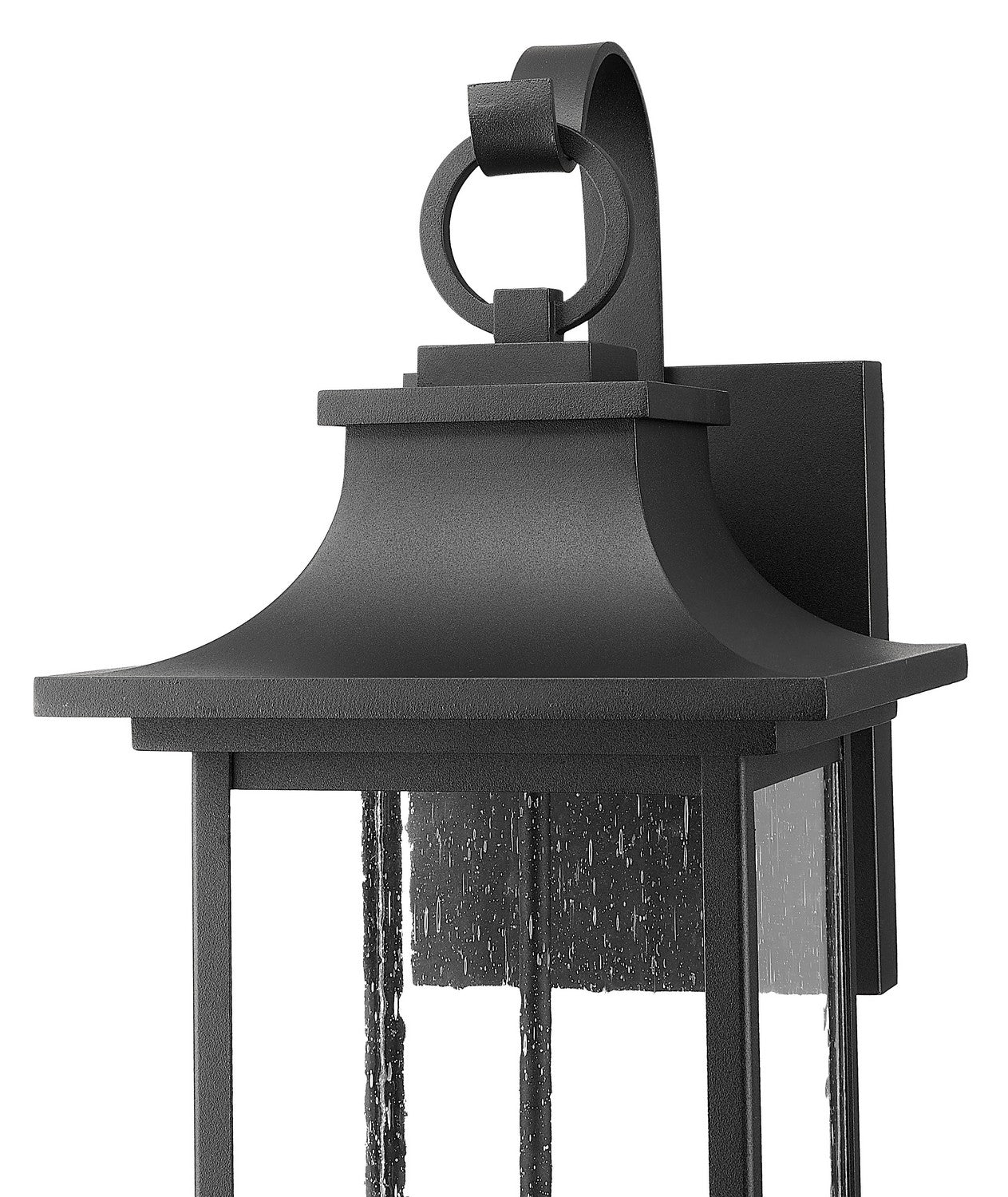 Z-Lite - 5017B-BK - Four Light Outdoor Wall Light - Tiberius - Black
