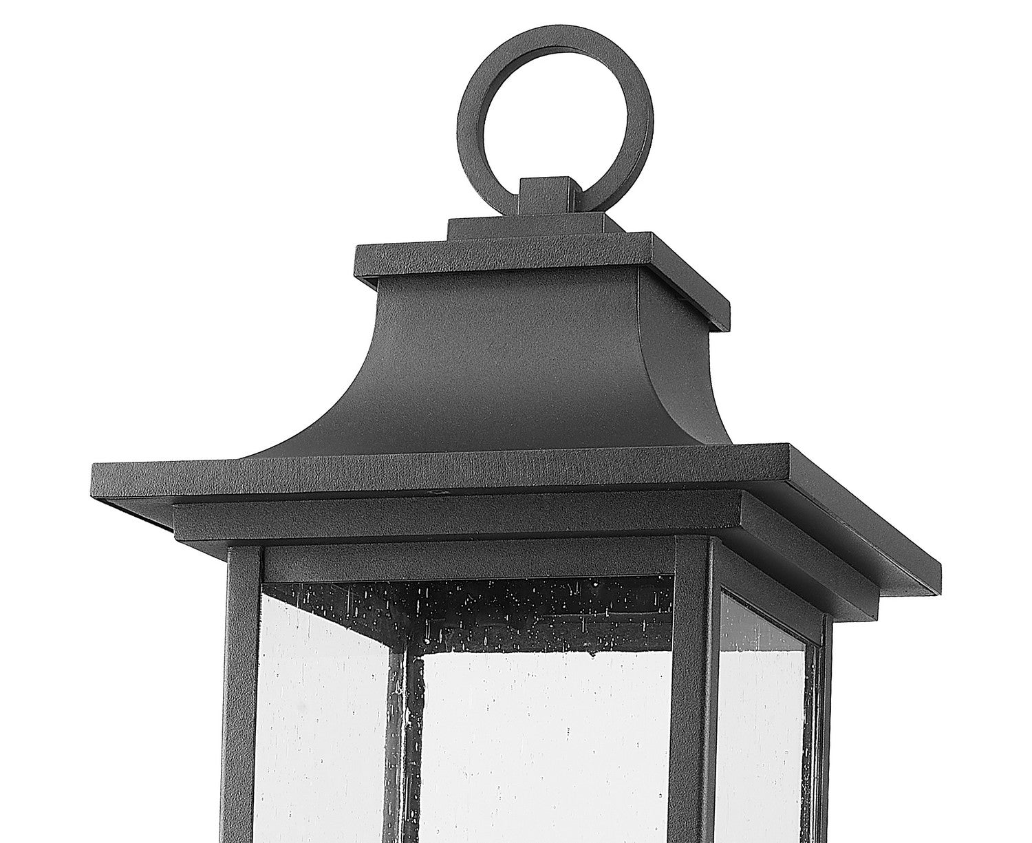 Z-Lite - 5017PHBR-BK - Four Light Outdoor Post Mount Fixture - Tiberius - Black