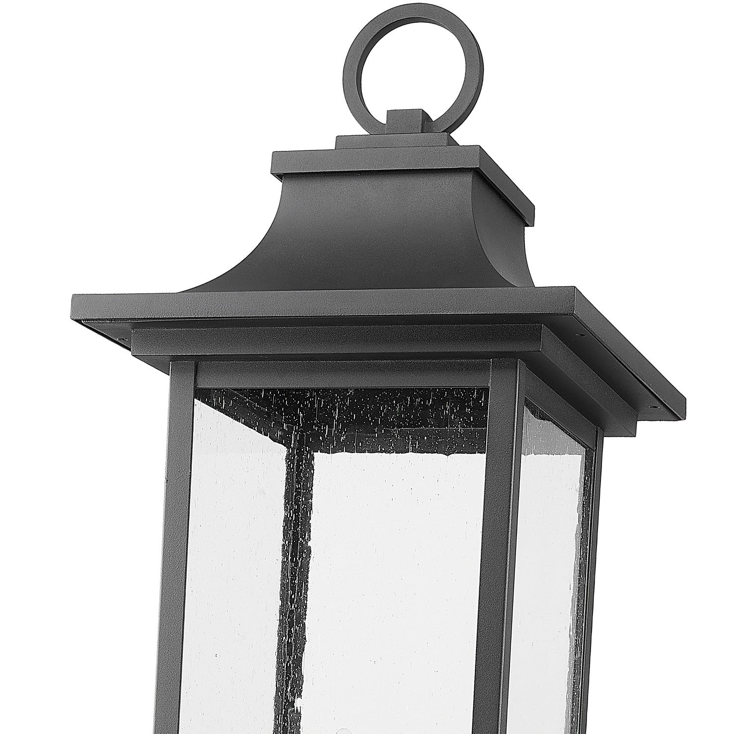 Z-Lite - 5017PHXLR-BK - Six Light Outdoor Post Mount Fixture - Tiberius - Black