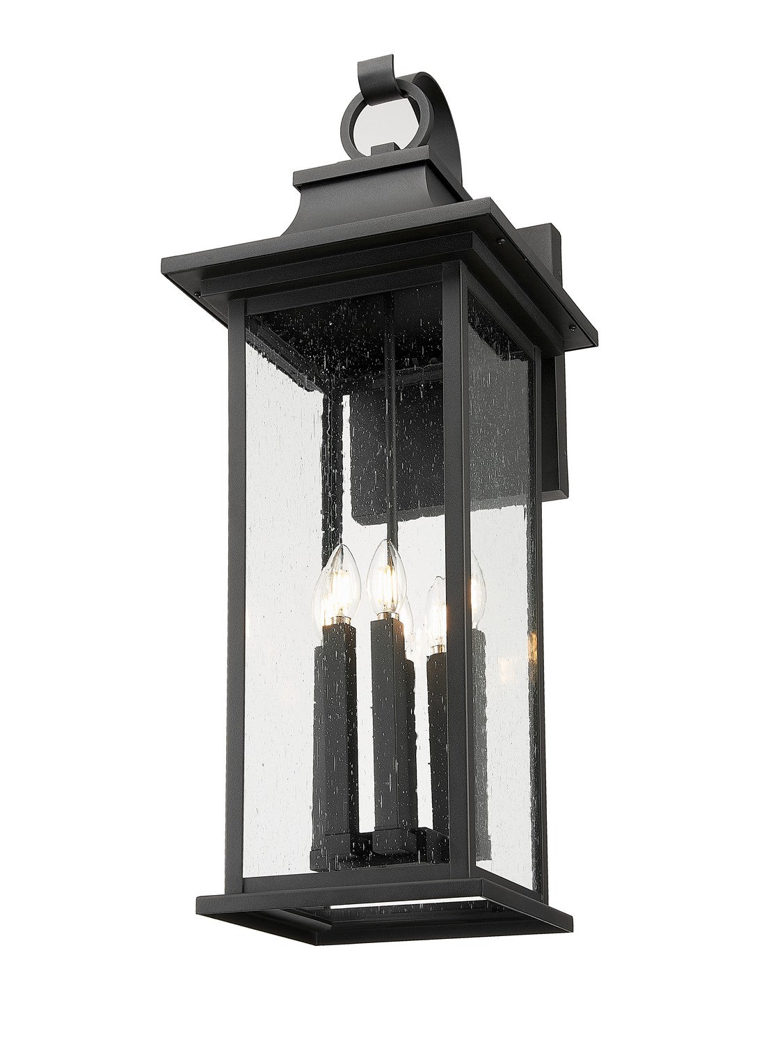 Z-Lite - 5017XL-BK - Six Light Outdoor Wall Light - Tiberius - Black