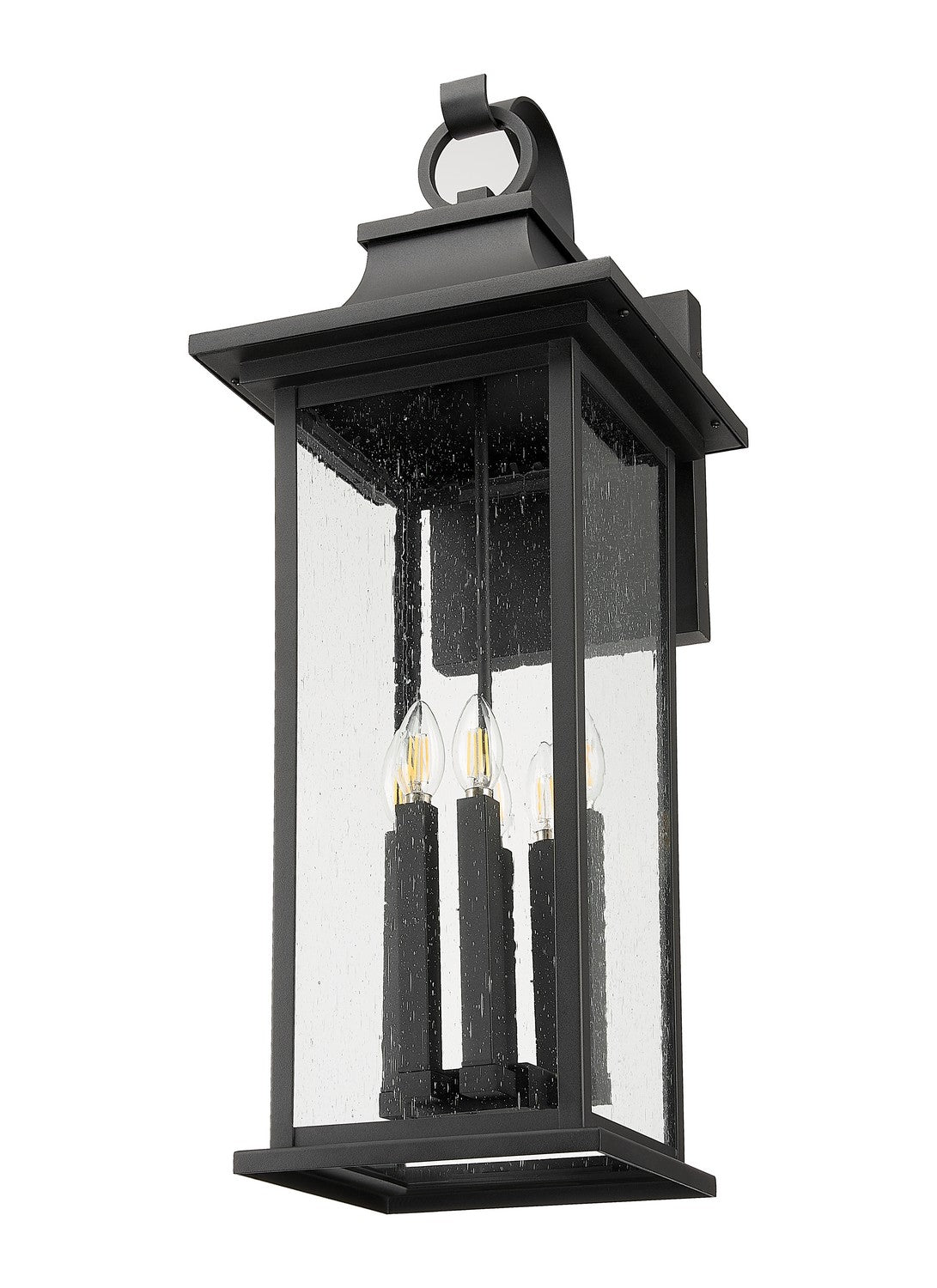 Z-Lite - 5017XL-BK - Six Light Outdoor Wall Light - Tiberius - Black