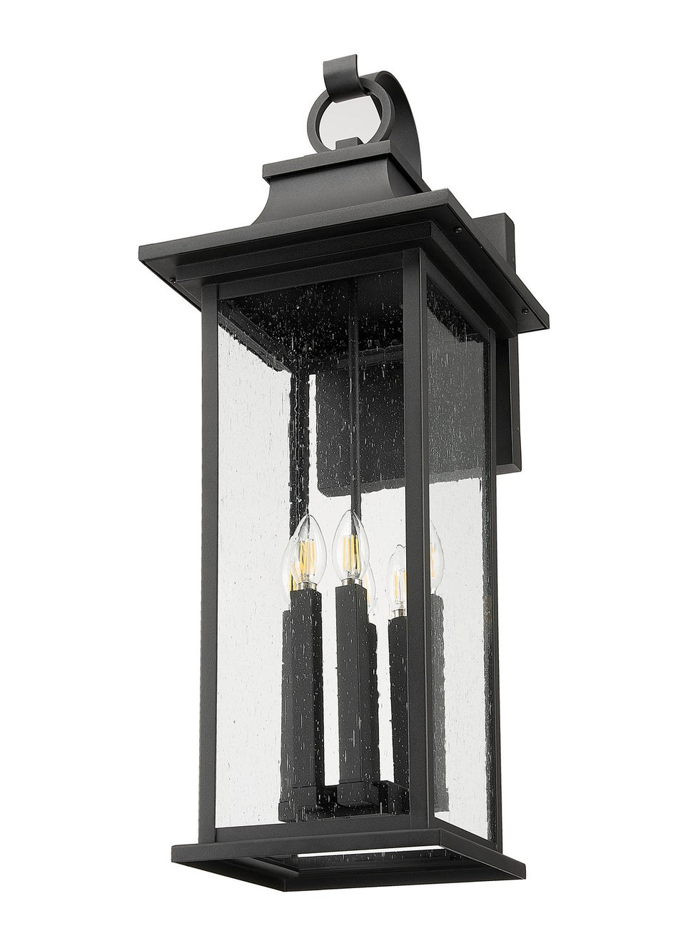 Z-Lite - 5017XL-BK - Six Light Outdoor Wall Light - Tiberius - Black