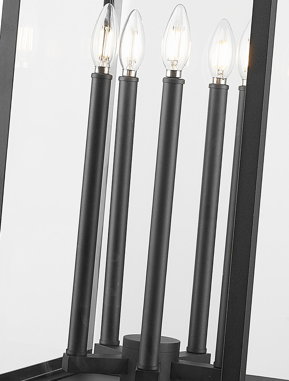 Z-Lite - 5018PHXLR-BK - Five Light Outdoor Post Mount Fixture - Nova - Black