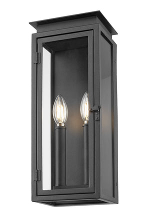 Z-Lite - 5018S-BK - Two Light Outdoor Wall Sconce - Nova - Black