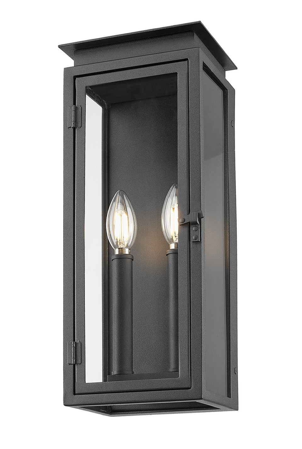 Z-Lite - 5018S-BK - Two Light Outdoor Wall Sconce - Nova - Black