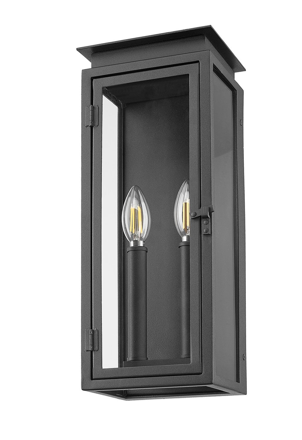 Z-Lite - 5018S-BK - Two Light Outdoor Wall Sconce - Nova - Black