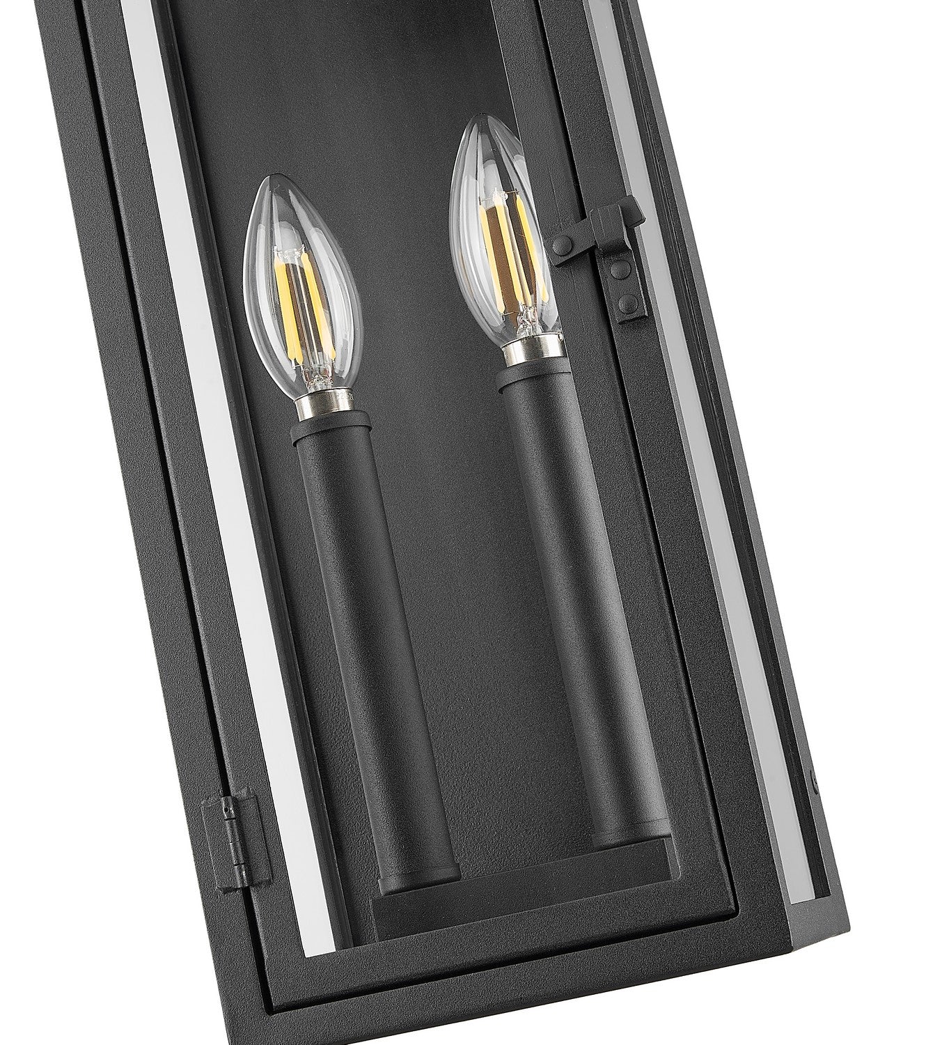 Z-Lite - 5018S-BK - Two Light Outdoor Wall Sconce - Nova - Black
