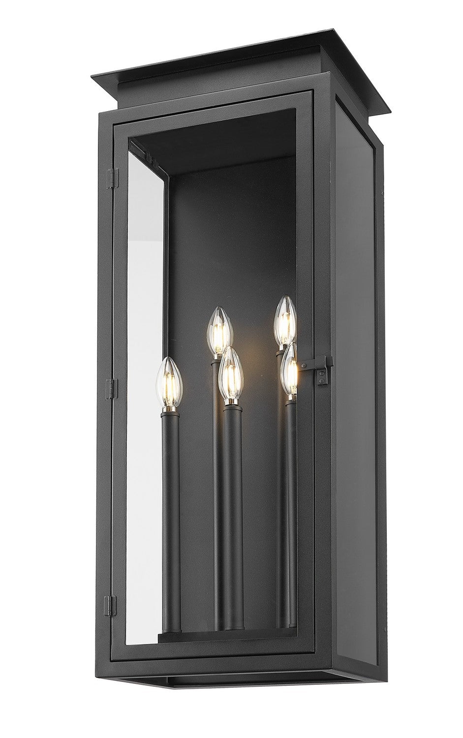 Z-Lite - 5018XL-BK - Five Light Outdoor Wall Light - Nova - Black