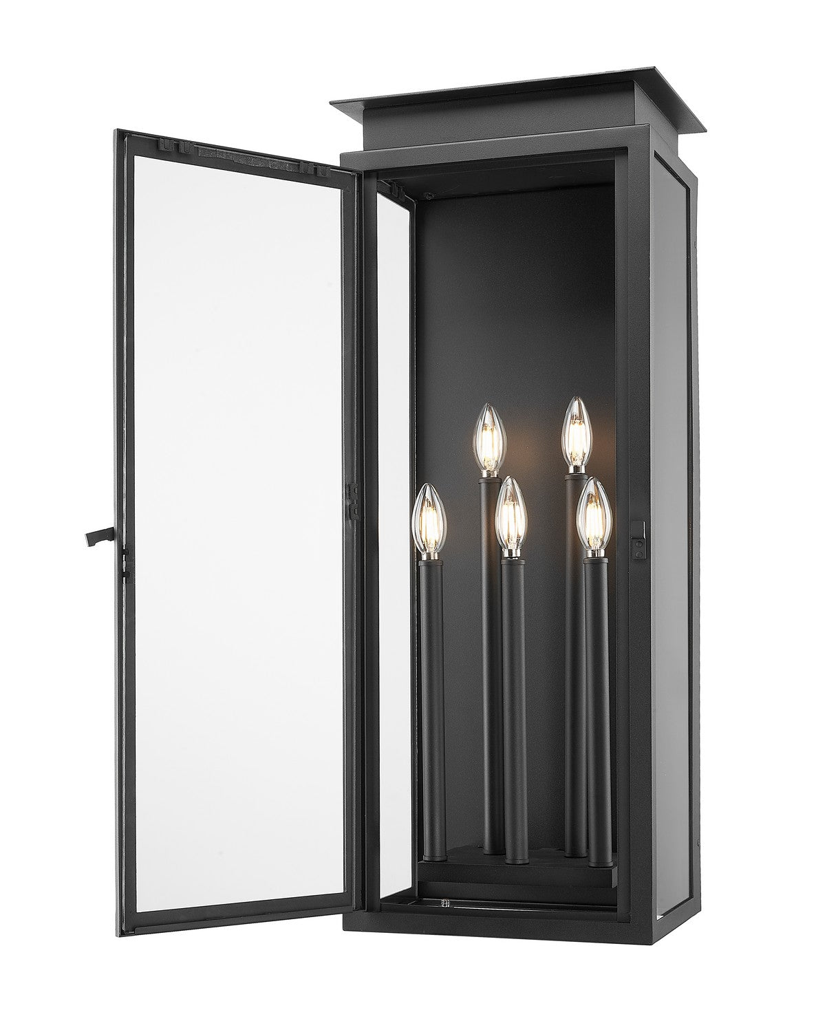 Z-Lite - 5018XL-BK - Five Light Outdoor Wall Light - Nova - Black