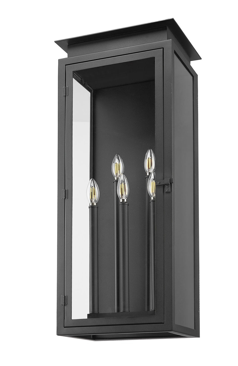 Z-Lite - 5018XL-BK - Five Light Outdoor Wall Light - Nova - Black