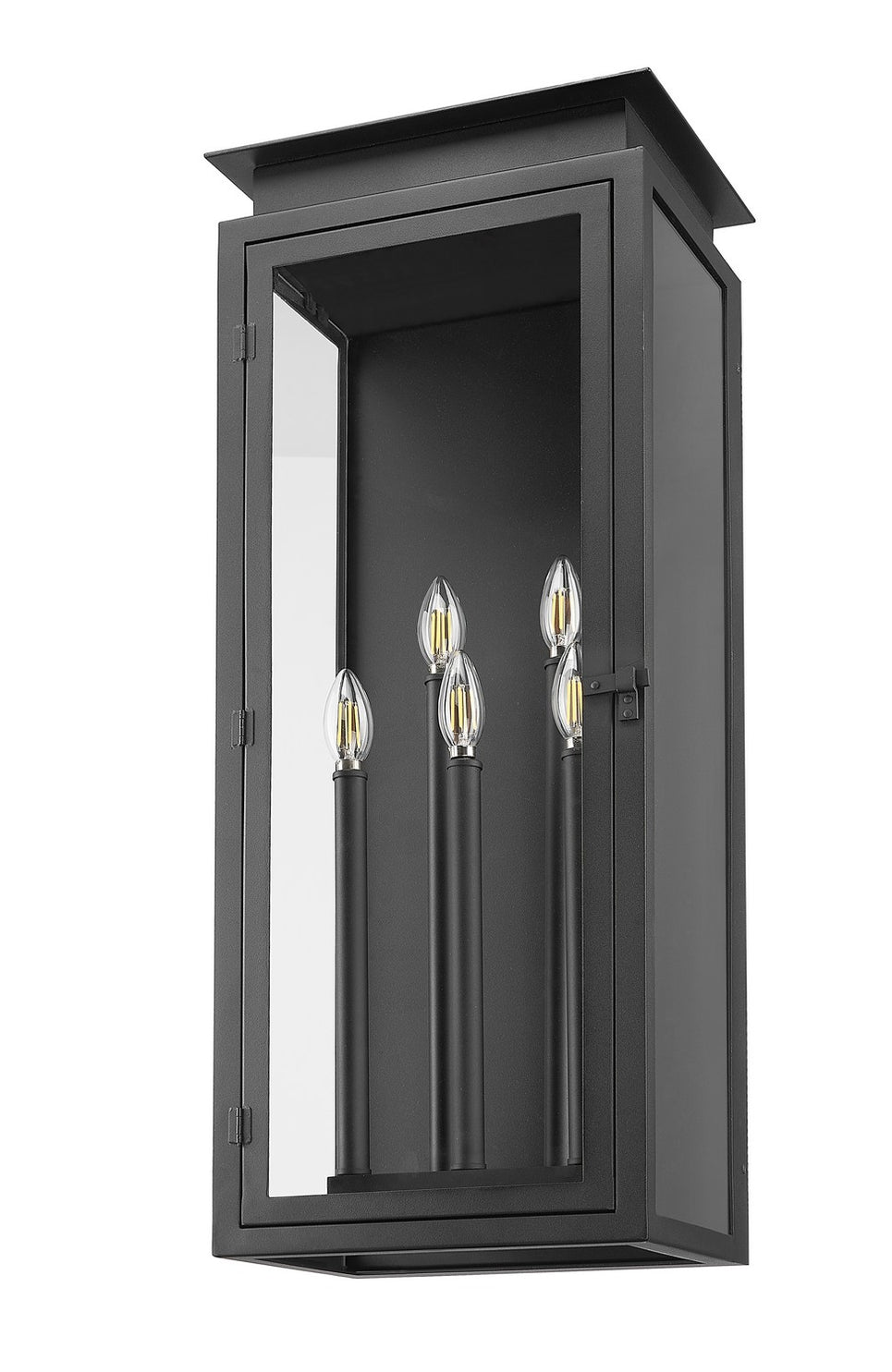 Z-Lite - 5018XL-BK - Five Light Outdoor Wall Light - Nova - Black
