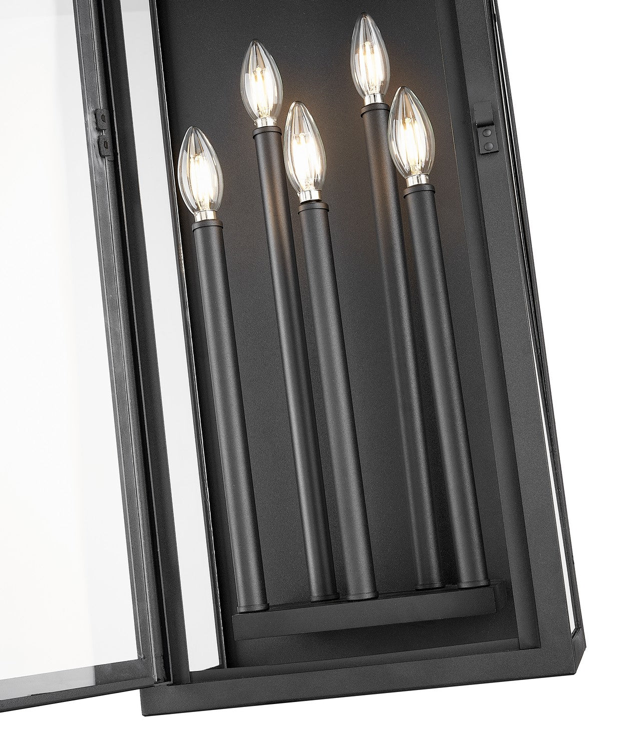 Z-Lite - 5018XL-BK - Five Light Outdoor Wall Light - Nova - Black