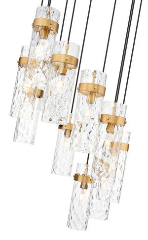 Z-Lite - 7002P5-11R-RB - 11 Light Chandelier - Fontaine - Rubbed Brass