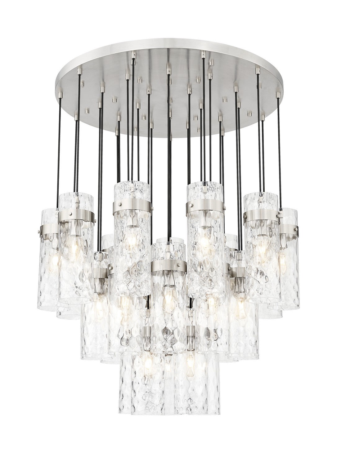 Z-Lite - 7002P5-27R-BN - 27 Light Chandelier - Fontaine - Brushed Nickel