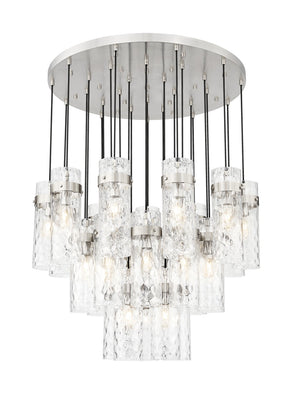 Z-Lite - 7002P5-27R-BN - 27 Light Chandelier - Fontaine - Brushed Nickel