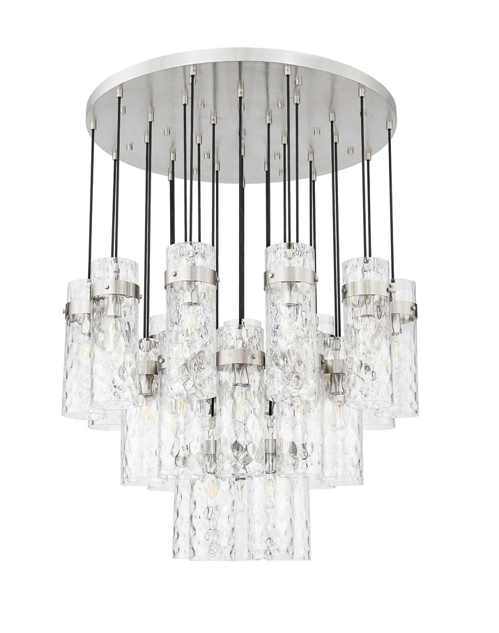 Z-Lite - 7002P5-27R-BN - 27 Light Chandelier - Fontaine - Brushed Nickel