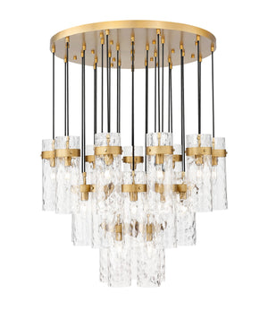 Z-Lite - 7002P5-27R-RB - 27 Light Chandelier - Fontaine - Rubbed Brass