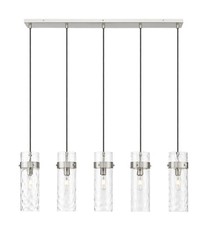 Z-Lite - 7002P5-5L-BN - Five Light Linear Chandelier - Fontaine - Brushed Nickel