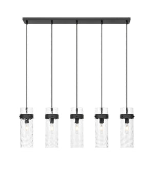 Z-Lite - 7002P5-5L-MB - Five Light Linear Chandelier - Fontaine - Matte Black