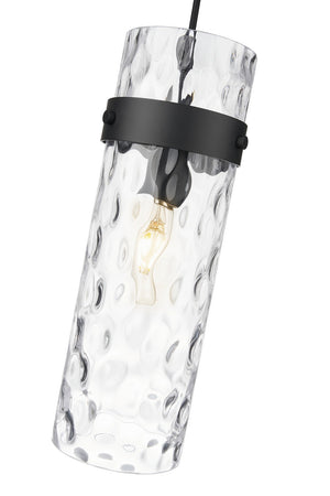 Z-Lite - 7002P5-MB - One Light Pendant - Fontaine - Matte Black