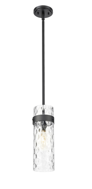 Z-Lite - 7002P5-ROD-MB - One Light Pendant - Fontaine - Matte Black