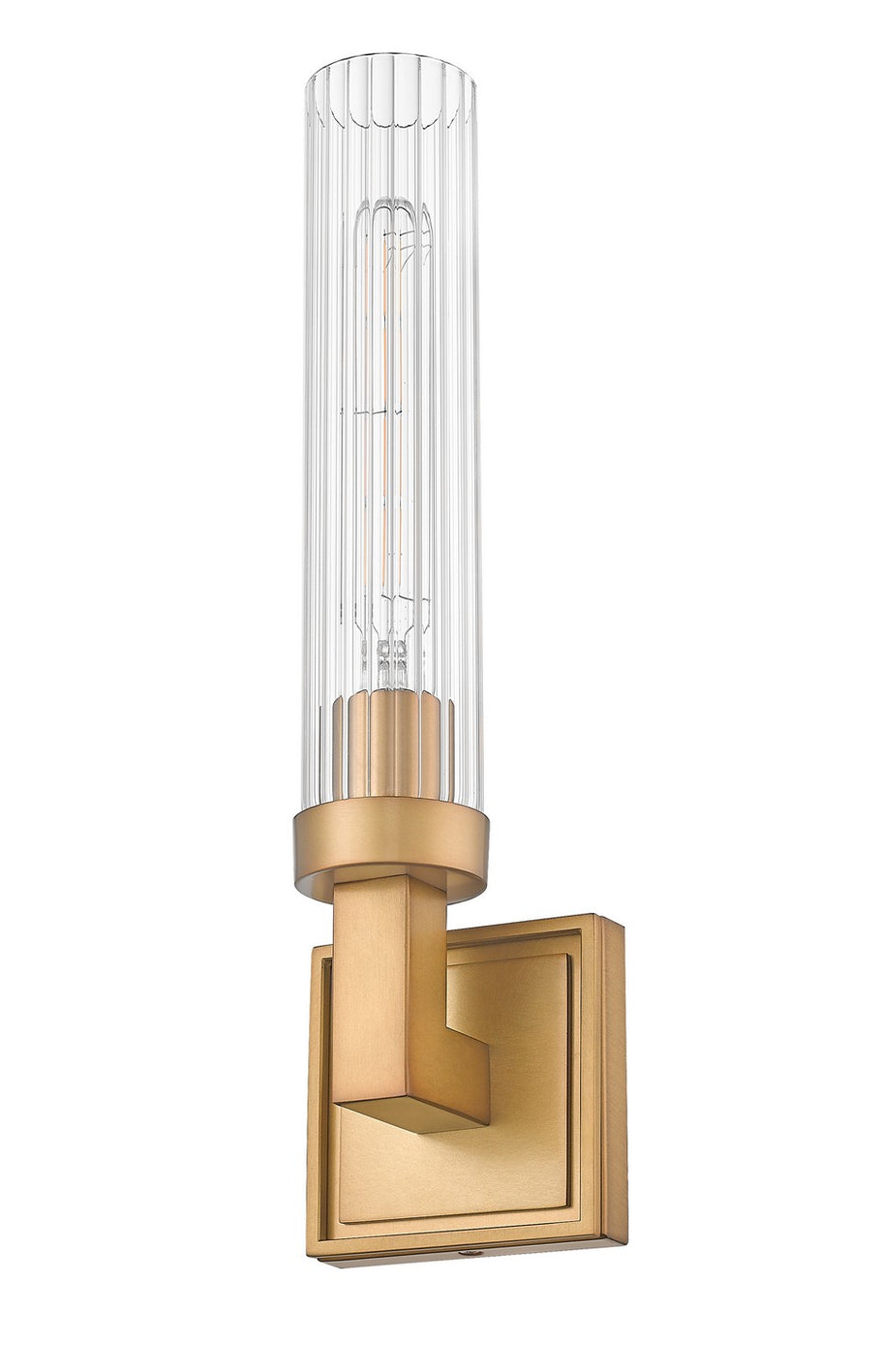 Z-Lite - 740-1S-RB - One Light Wall Sconce - Beau - Rubbed Brass