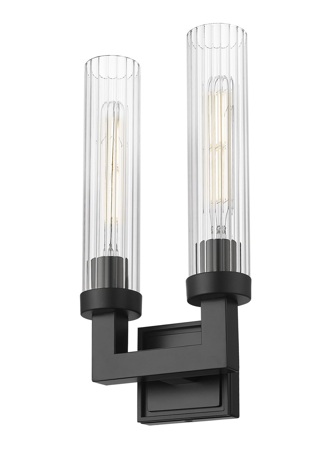 Z-Lite - 740-2S-MB - Two Light Wall Sconce - Beau - Matte Black