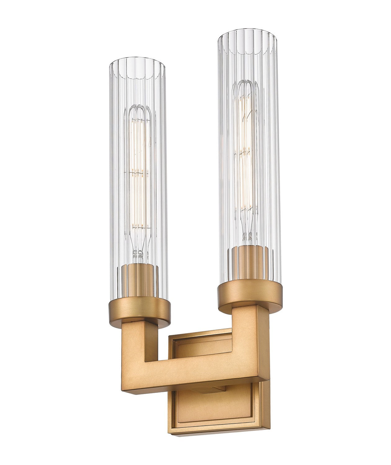 Z-Lite - 740-2S-RB - Two Light Wall Sconce - Beau - Rubbed Brass