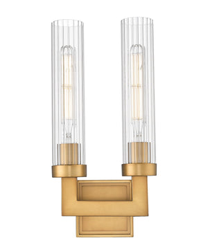 Z-Lite - 740-2S-RB - Two Light Wall Sconce - Beau - Rubbed Brass