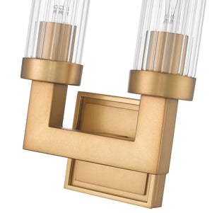Z-Lite - 740-2S-RB - Two Light Wall Sconce - Beau - Rubbed Brass
