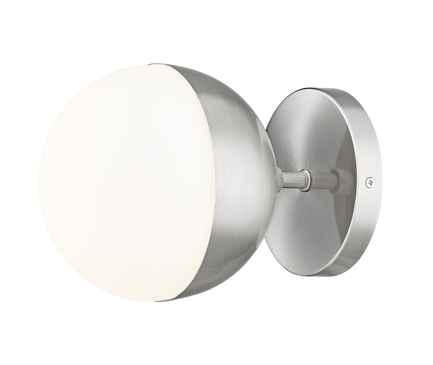 Z-Lite - 7517-1S-BN - One Light Wall Sconce - Realm Sphere - Brushed Nickel