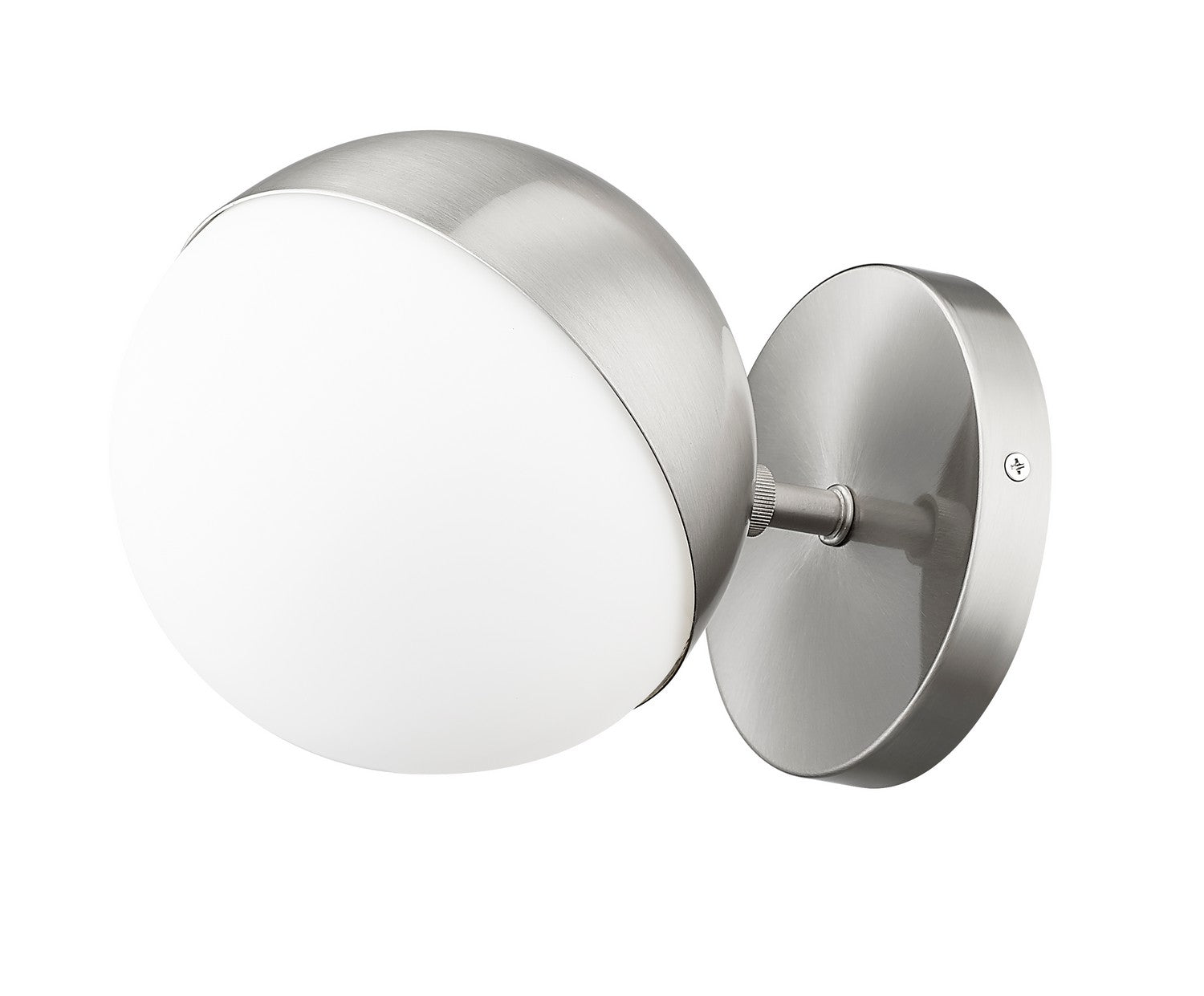 Z-Lite - 7517-1S-BN - One Light Wall Sconce - Realm Sphere - Brushed Nickel