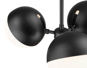 Z-Lite - 7517-3MB - Three Light Chandelier - Realm Sphere - Matte Black