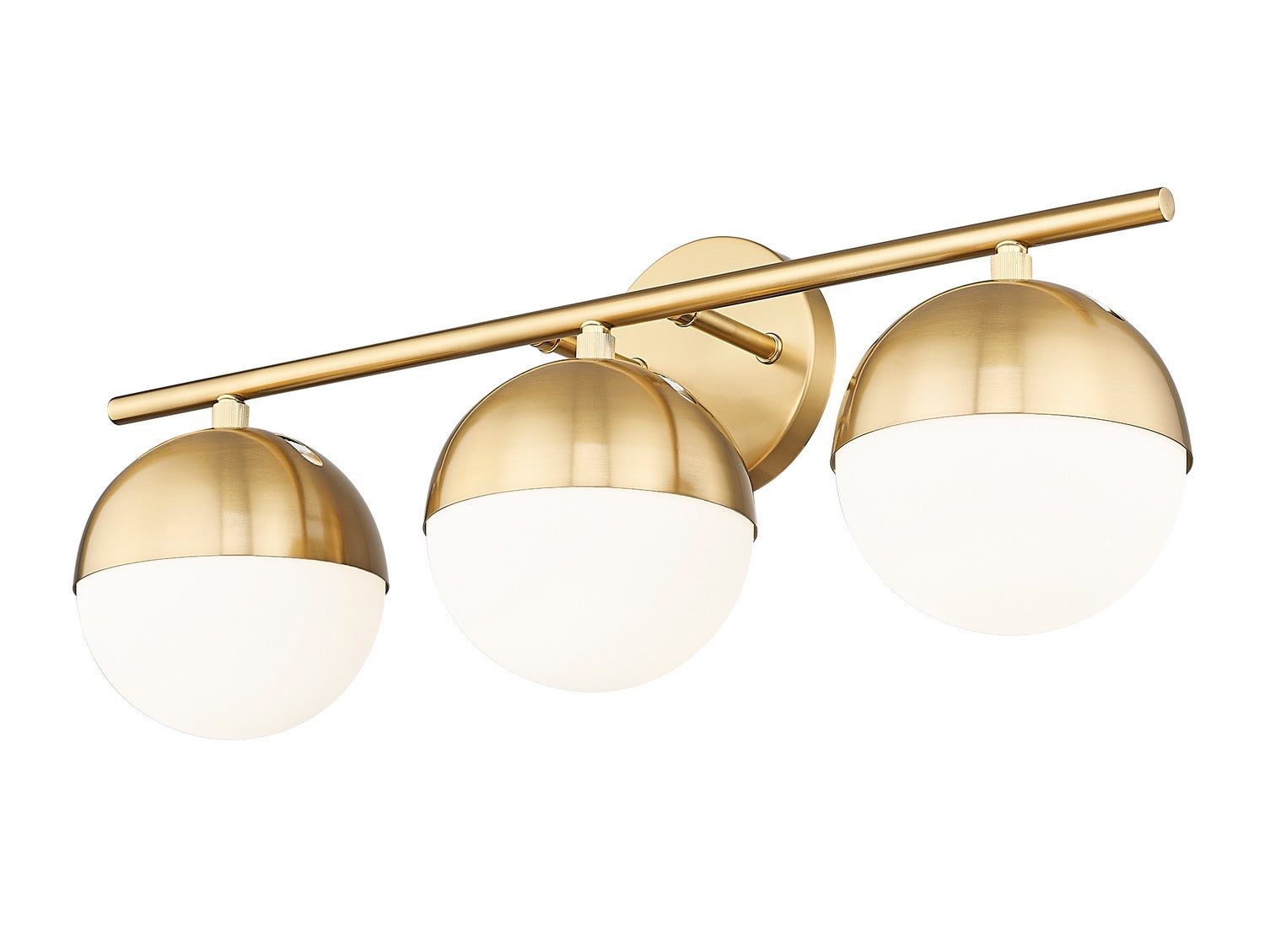 Z-Lite - 7517-3V-MGLD - Three Light Vanity - Realm Sphere - Modern Gold