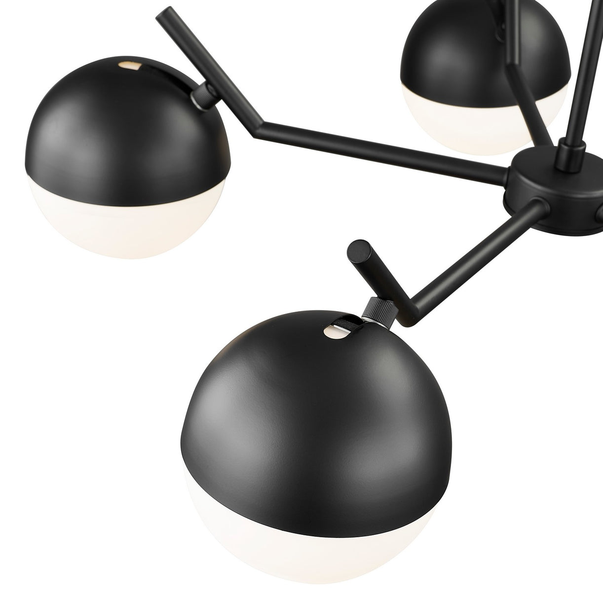 Z-Lite - 7517-5MB - Five Light Chandelier - Realm Sphere - Matte Black