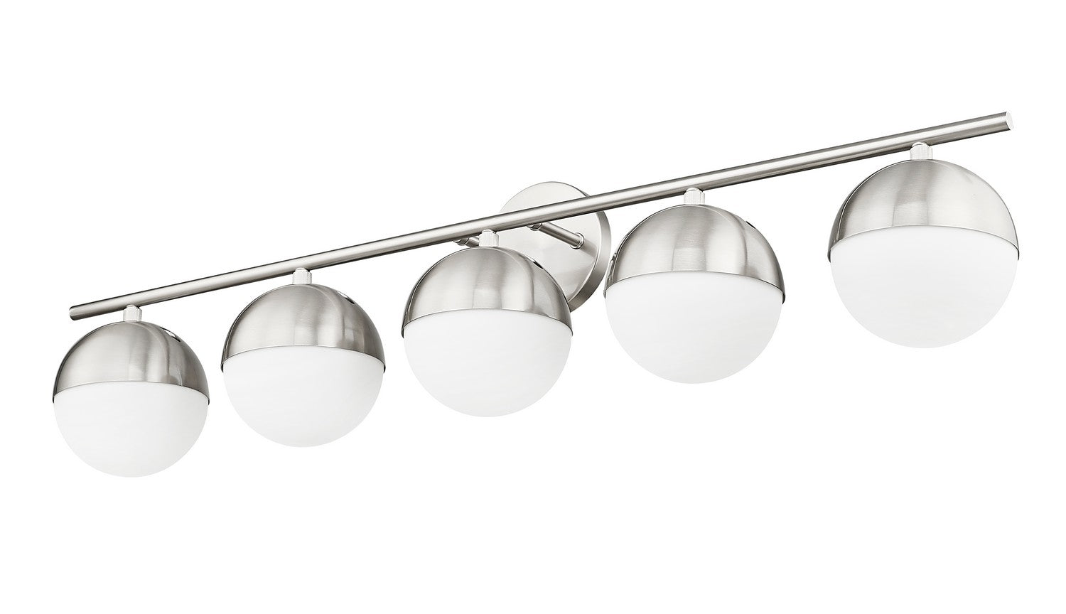 Z-Lite - 7517-5V-BN - Five Light Vanity - Realm Sphere - Brushed Nickel