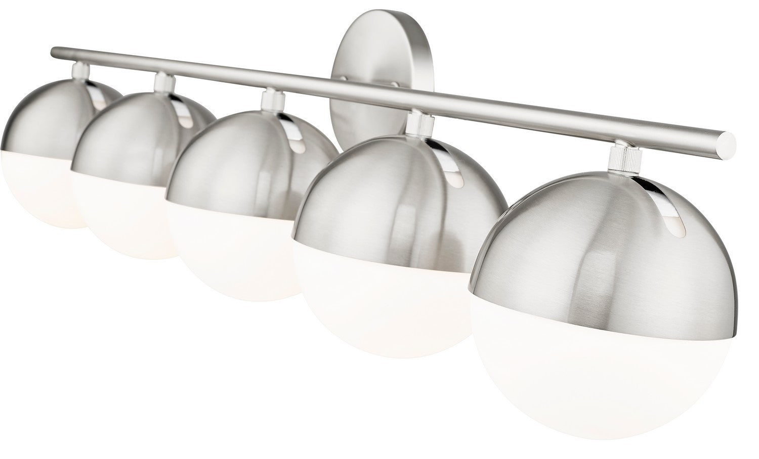 Z-Lite - 7517-5V-BN - Five Light Vanity - Realm Sphere - Brushed Nickel