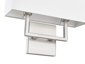 Z-Lite - 815-2S-BN - Two Light Wall Sconce - Saxon - Brushed Nickel