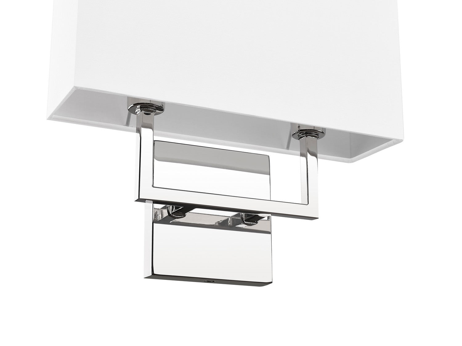 Z-Lite - 815-2S-PN - Two Light Wall Sconce - Saxon - Polished Nickel