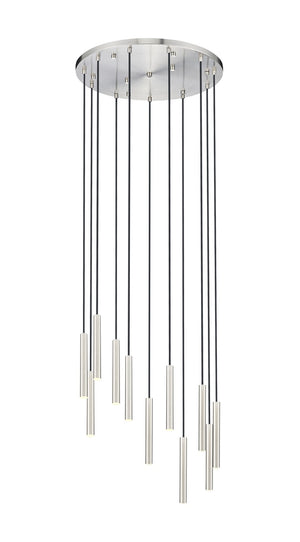 Z-Lite - 919MP12-11R-BN-LED - LED Chandelier - Forest - Brushed Nickel